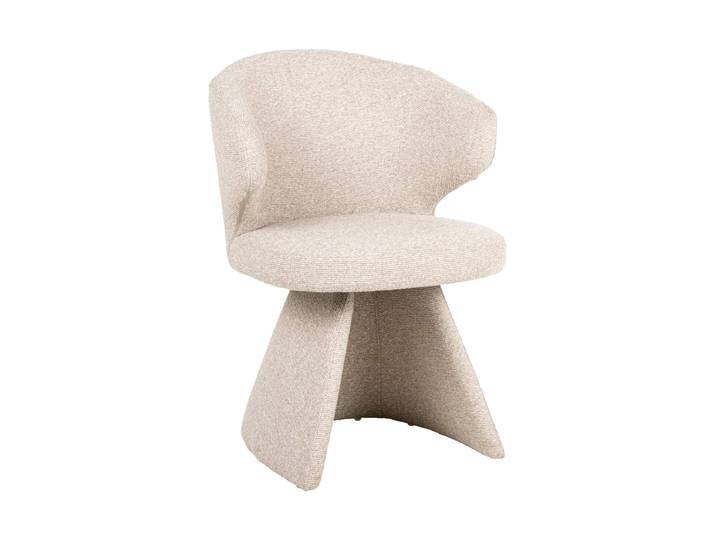 360° drehbarer Design Sessel „Zenith“ Beige Richmond Interiors