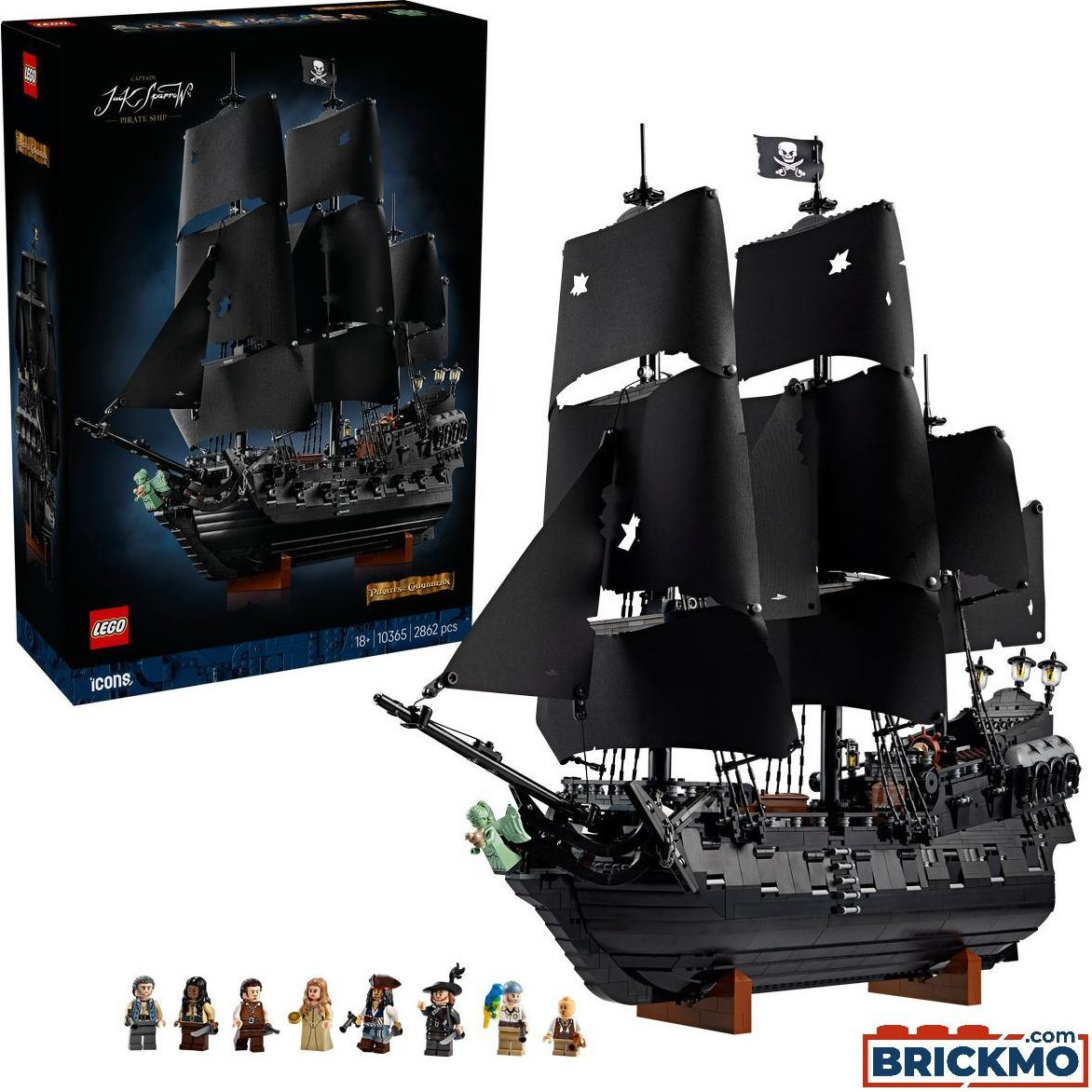 LEGO Icons 10365 Kapitein Jack Sparrows piratenschip