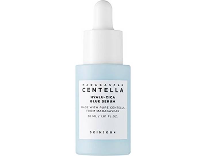 Skin1004 - Hyalu-Cica Blue Serum 30 ml - Hydraterend gezichtsserum voor de droge, vochtarme huid