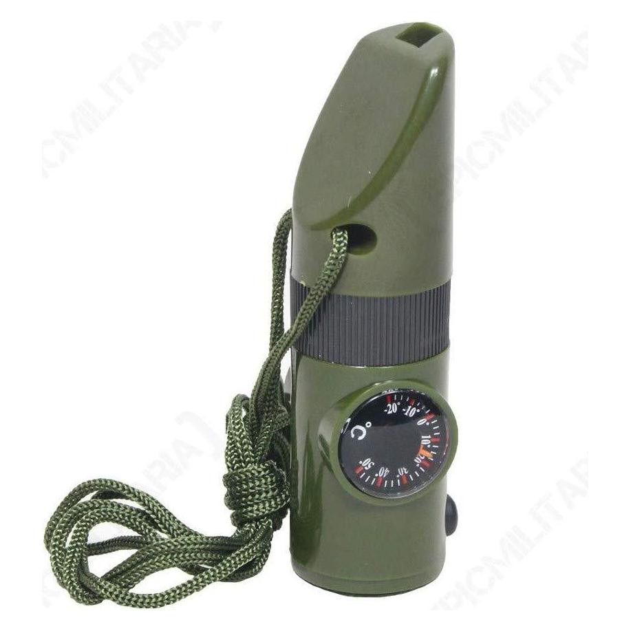 Mil-tec Gwizdek survivalowy 6w1 - Zielony 16328401 (SP.22073)