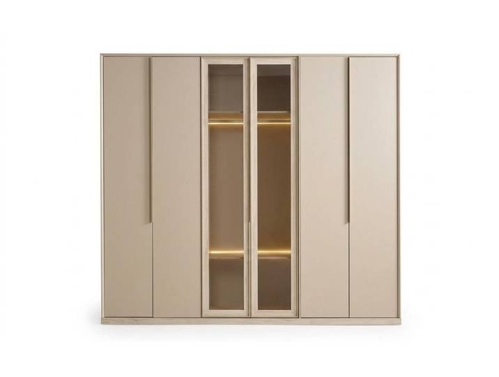 JVmoebel Wohnwand Schrank groß geräumig schön praktisch beige moderner Stil neu, Made in Europa