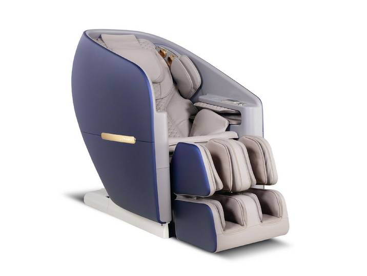 NAIPO Massagesessel 4D HIGH-END Massagestuhl, Aromatherapie, Wärmetherapie, 8-Zoll-Tablet-Steuerung