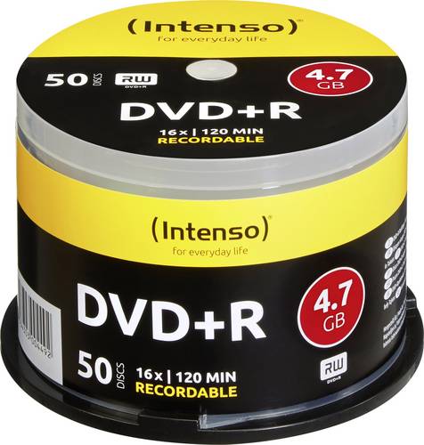 INTENSO DVD+R Spindel, 50 Stück