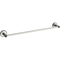 WENKO UV-Loc® Badetuchstange Uno Mod. Udine 60 cm, Befestigen ohne Bohren mit innovativem Klebesystem