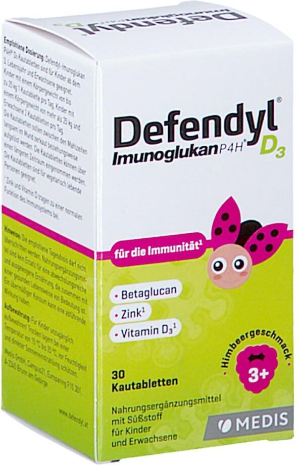 Defendyl Imunoglukan P4H D3 Kautabletten 30stk