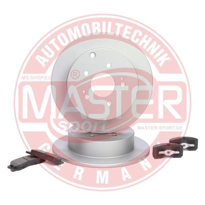 Master-sport Germany Bremsensatz, Scheibenbremse [Hersteller-Nr. 201103440] für Mitsubishi