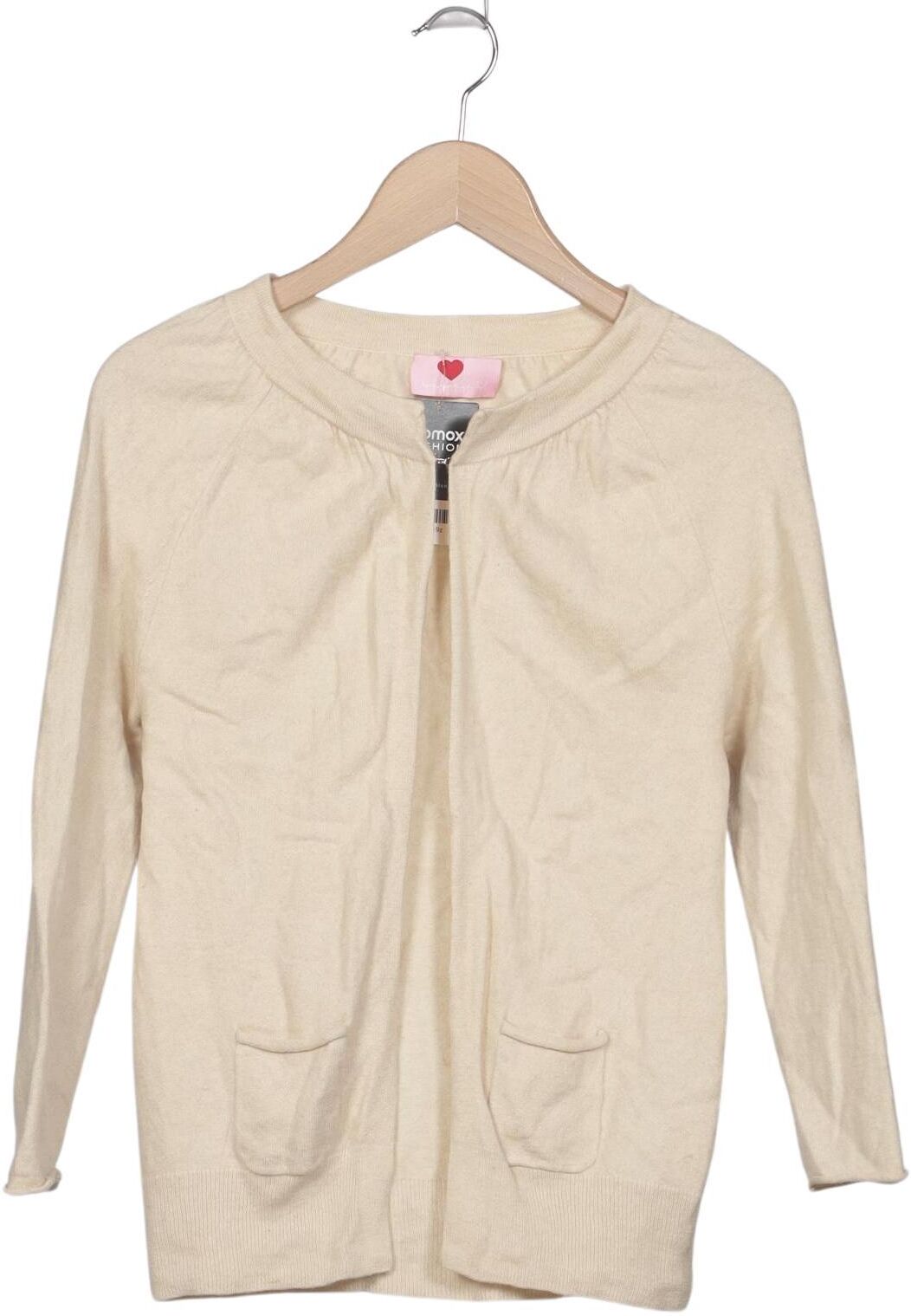 Herzensangelegenheit Damen Strickjacke, Beige, Gr. EU 40, Kaschmir - Second Hand