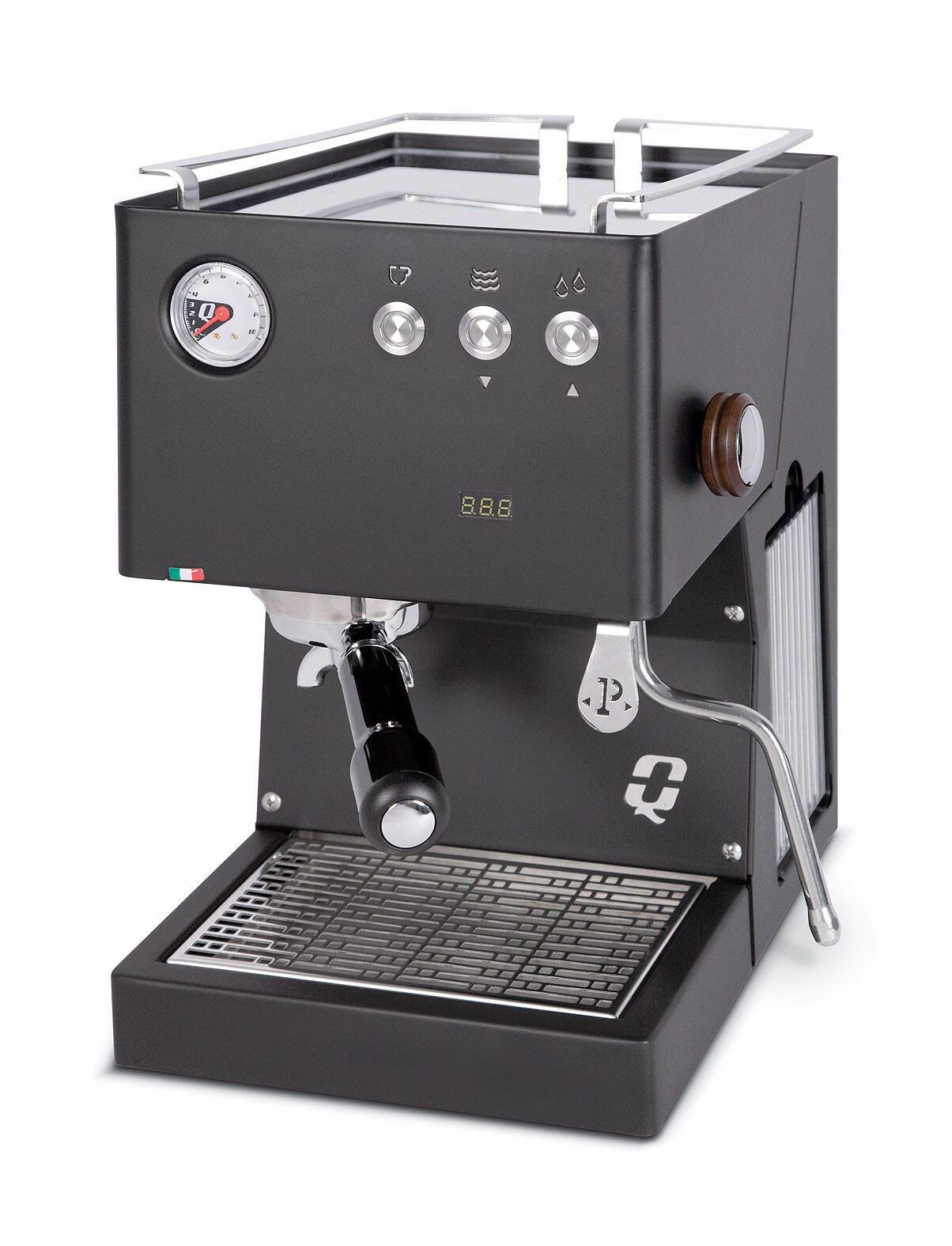 Quick Mill POP! Siebträgermaschine - mattschwarz (02043-O-XX-NE)