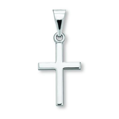 Kettenanhänger ONE ELEMENT "Kreuz Anhänger aus 925 Silber Kreuz Anhänger aus 925 Silber", silber, Schmuckanhänger, Damen, Silber 925 (Sterlingsilber), Kettenanhänger, Dezente Symbolik – stilvoller Begleiter für jeden Anlass