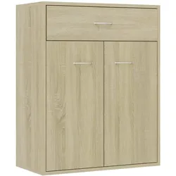 vidaXL Sideboard Sonoma-Eiche 60x30x75 cm Holzwerkstoff
