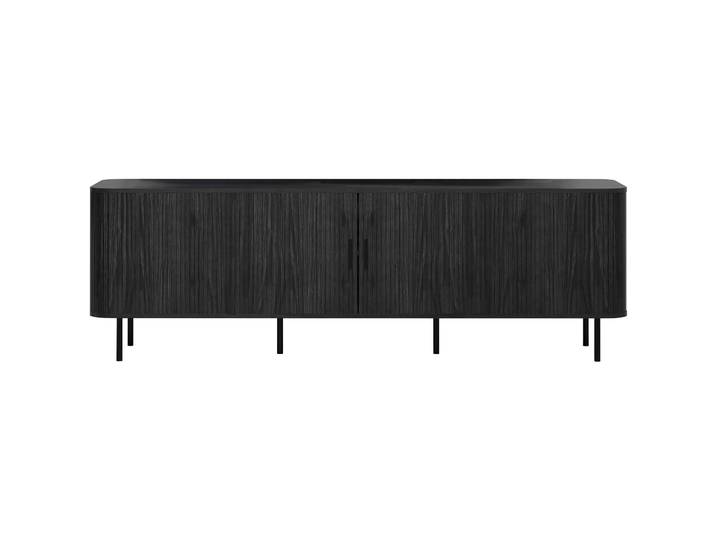 TV-Möbel Montecito schwarz Holzwerkstoff B 180 H 58 cm