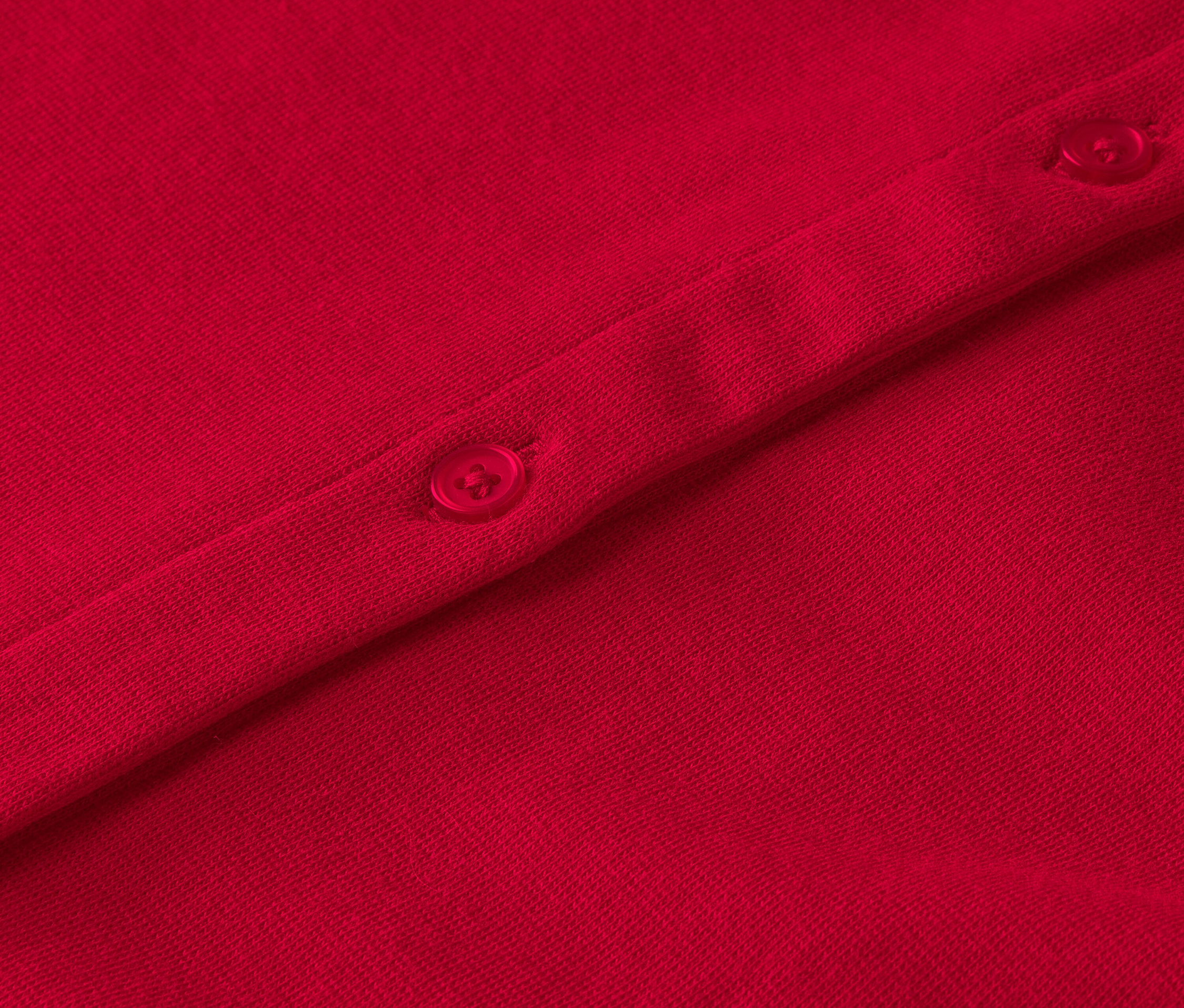 Tchibo - Blusenshirt mit Knopfleiste - Damen - Gr. XL - rot