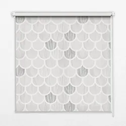 INNENROLLO - Fensterrollo - Rollo - 60x40 cm - Graustufen