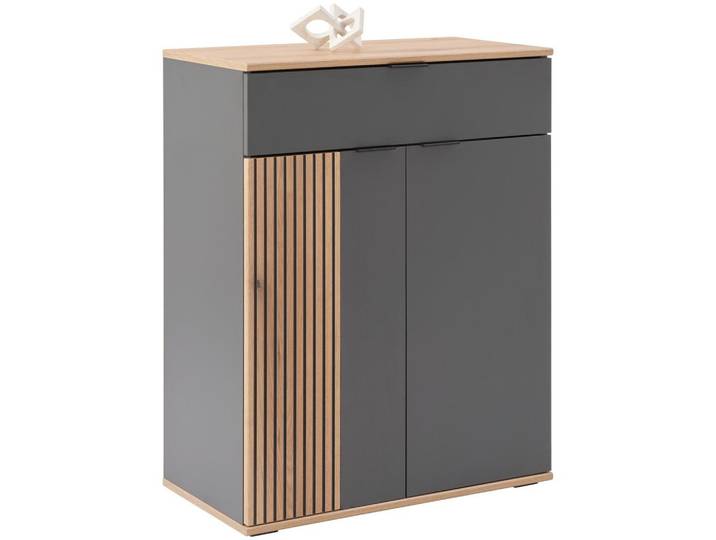 Kommode Clever Anthrazit B: 70 cm