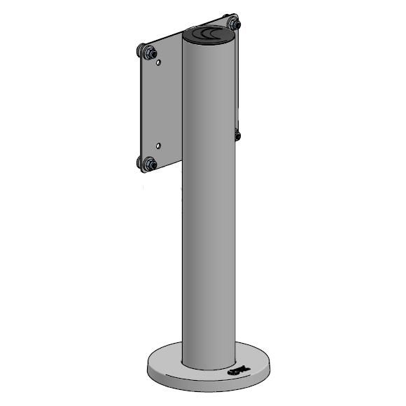 Ergonomic Solutions VESA 75/100 Fixed Height (Wand, 31.89", 12 kg) (SAFEGUARD04)