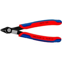 Electronic Super Knips 78 91 125, Elektronik-Zange rot/blau, mit Öffnungsfeder und Öffnungsbegrenzung