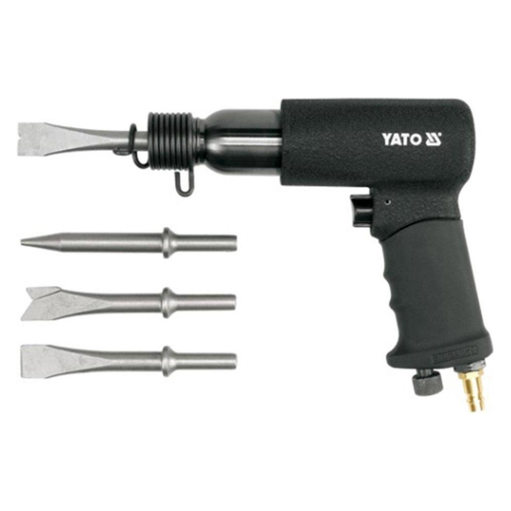 Yato AIR HAMMER + 4 CHISELS 0990 (Druckluft) (YT-0990)