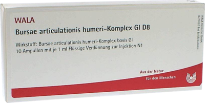 WALA Heilmittel GmbH BURSAE articulationis humeri-Komplex GL D 8 Amp. 10X1 ml 04616198