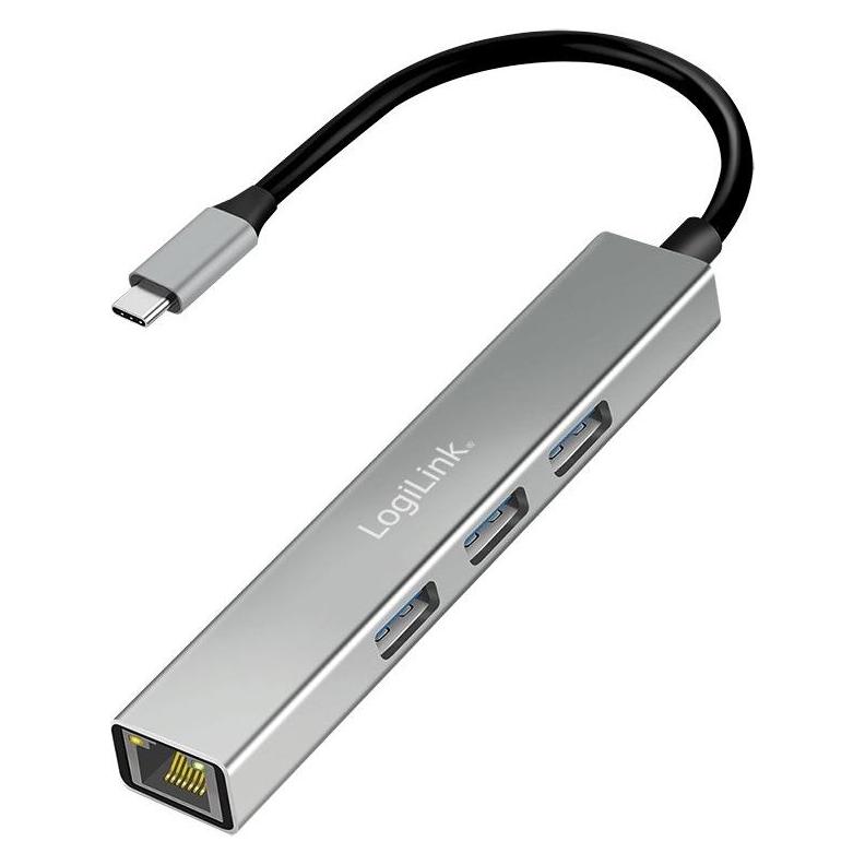 LogiLink Prüfen (USB-C, 4 Ports) (UA0461)