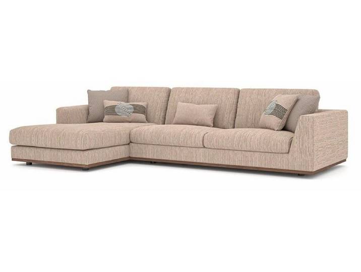 Xlmoebel Ecksofa Beiges L-Form Sofa mit Relax-Funktion und eleganter Verarbeitung, Ecksofa, Hergestellt in Europa