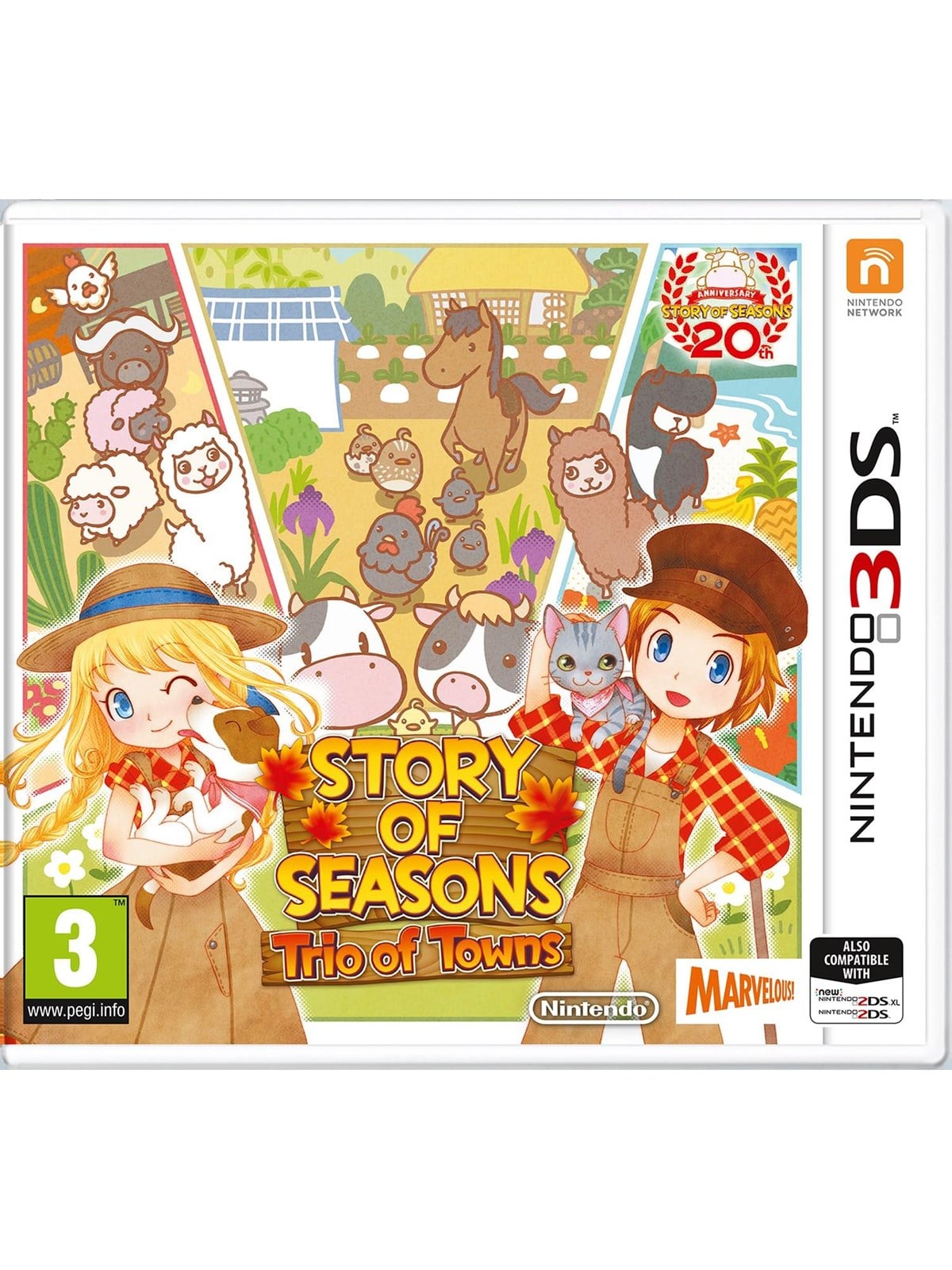 Story of Seasons: Trio of Towns - Nintendo 3DS - RPG - PEGI 3