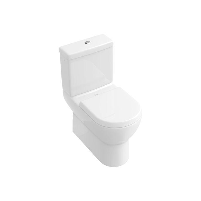 Villeroy&Boch Subway Standtiefspülklosett 661010 wandnah, weiss, Abgang waagerecht, für Kombination