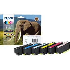 Epson 24XL Multipack Elefant Original Druckerpatrone C13T243840