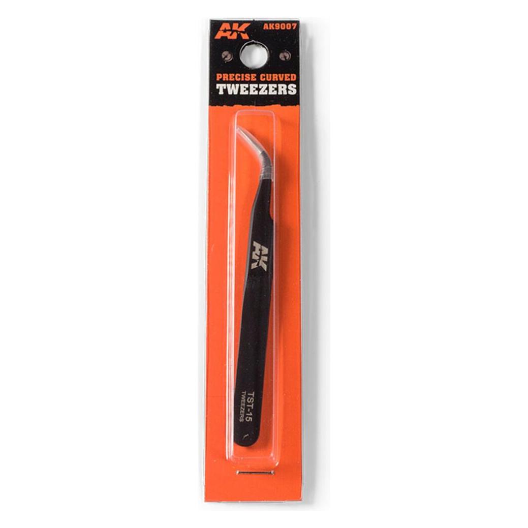 AK Interactive Precise Curved Tweezers (AK9007)