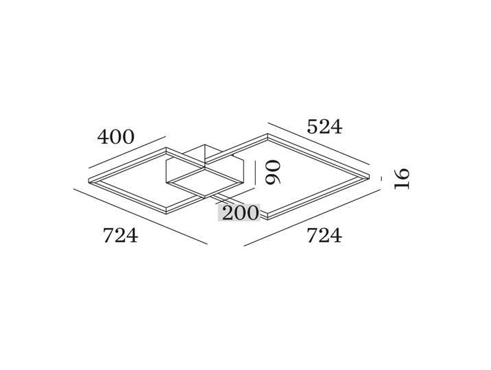 Wever & Ducré Lighting LED Deckenleuchte Venn, dimmbar, weiß / opal, für Wohn- / Esszimmer, Kunststoff, Modern