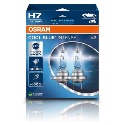 Osram H7 COOL BLUE INTENSE Glühlampe DuoBox [Hersteller-Nr. 64210CBN-2HB]