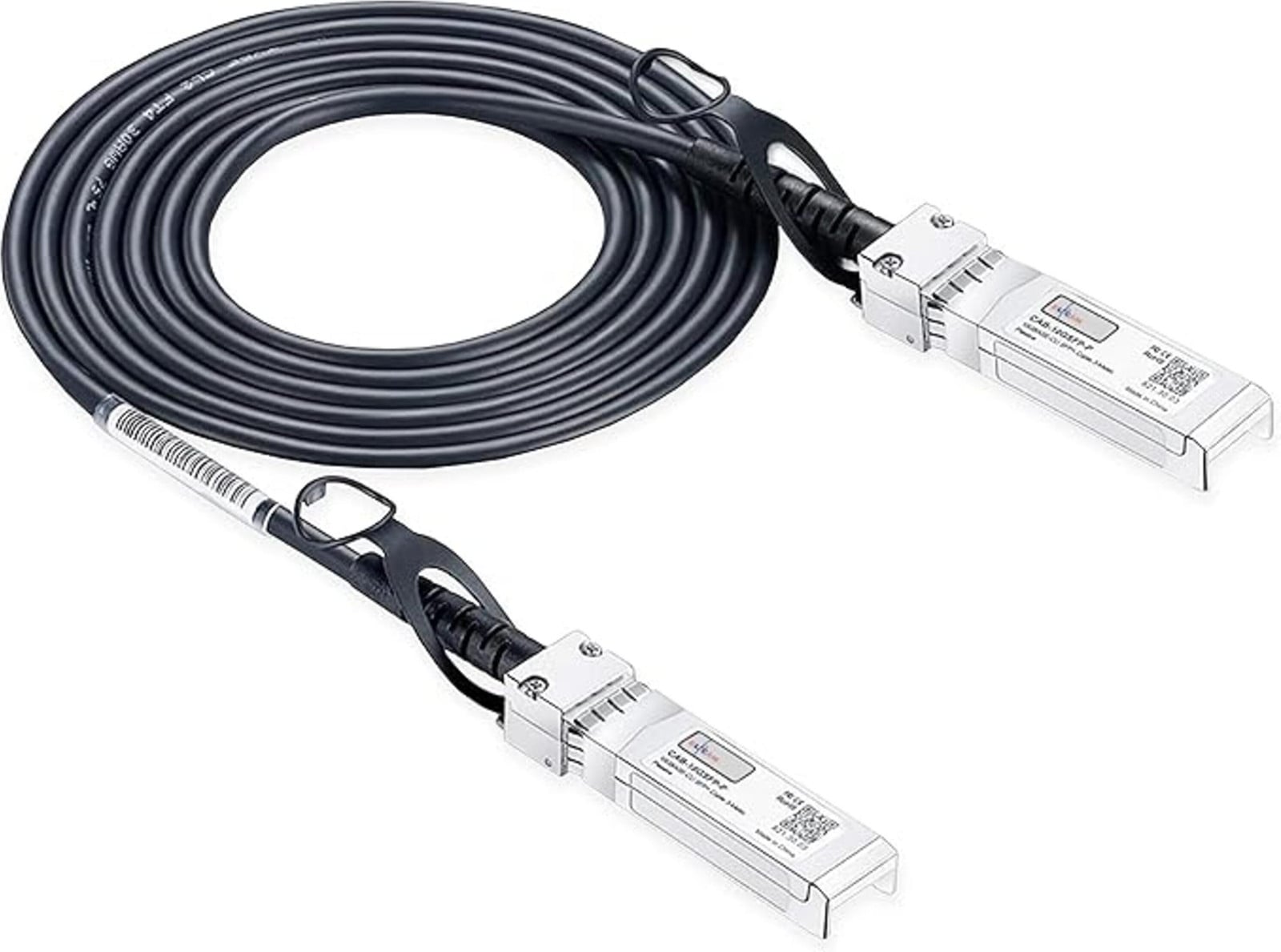 Elfcam DAC-kabel SFP+ naar SFP+ 10Gb Twinax direct aansluitkabel, 1 meter