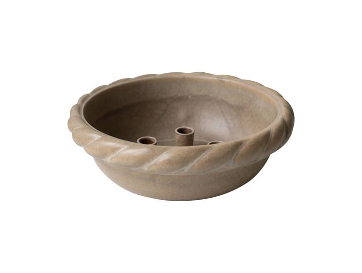 DBKD Twine bord kandelaar Ø30 cm Beige