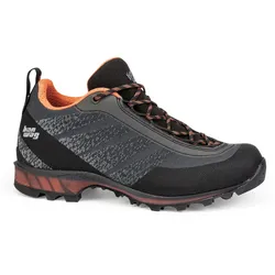 Hanwag Ferrata Light Low Lady GTX Damen Kletterschuh Asphalt/Orange - 41.5