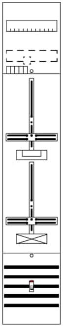 STRIEBEL & JOHN Tableau de compteur 9RE 1Z1S pré-câblé DF19B1A (2CPX054085R9999)