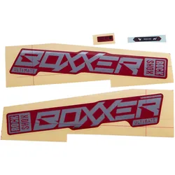 RockShox Dekor Set Dekor Set rot