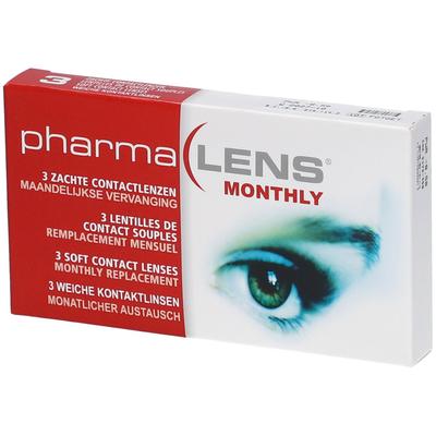 PharmaLens Maandlenzen (Dioptrie -8.50) 3 St Kontaktlinsen