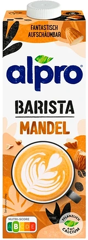 Alpro Mandeldrink Barista – 8er Pack - 8 x 1 L