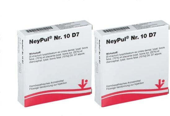 vitOrgan Neypul Nr.10 D7 ampoules 5x2ml double pack 2x (5 x 2 ml)