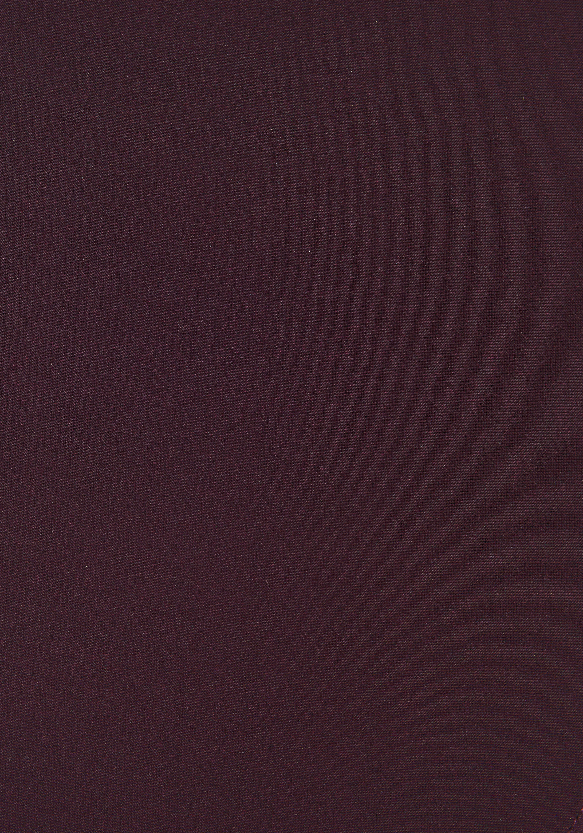 Bikini-Hose LASCANA "Lolo", Damen, Gr. 40, N-Gr, lila (aubergine), Recycling-Polyamid, unifarben, Badehosen Bikini-Hose, in höherer Schnitform