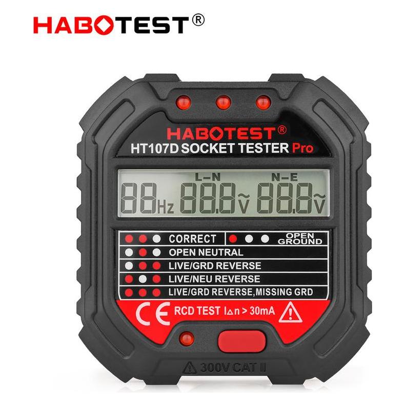 Habotest HT107D (CAT II 300V, Kabeltester) (HT107D)