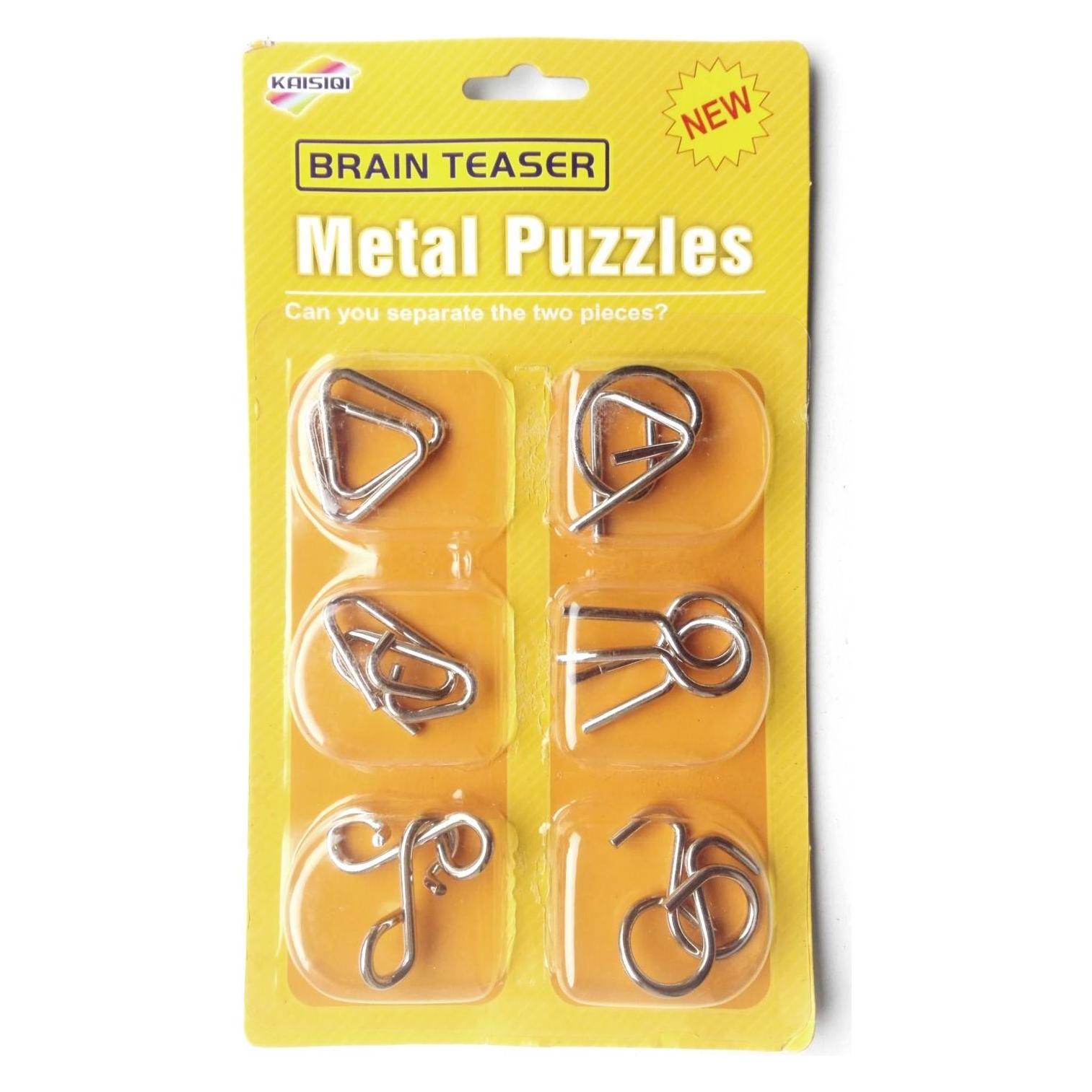 Orion Set mit 6 Metall-Puzzles (75830)