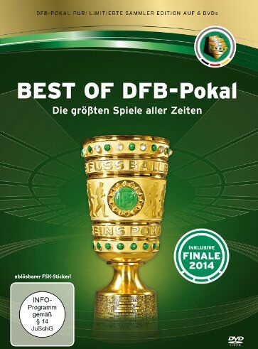 Various - Best of DFB-Pokal - Die größten Spiele aller Zeiten [6 DVDs] Limitierte Sammleredition - Preis vom 17.10.2026 19:25:27 h