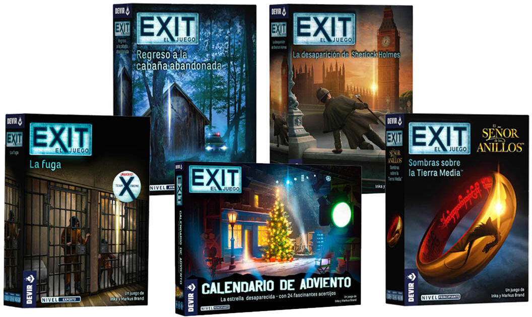 EXIT Colección Juegos de mesa .