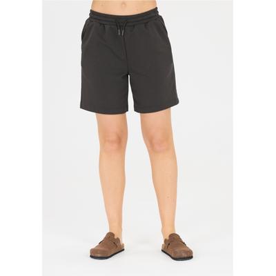 Shorts CRUZ "Rusvil", Damen, Gr. 36, EURO-Größen, grau (dunkelgrau), 60% Baumwolle, 40% Polyester, unifarben, kurz, Hosen Shorts, Aus atmungsaktivem Material
