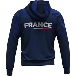 Errea, Unisex, Sportshirt, Sweatshirt Tempo Frankreich 2025/26 (S), Blau, S