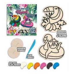 Splat Planet Tropic Plastilin-Malset auf Holz (62835143)