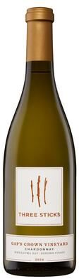 """Three Sticks""" """Three Sticks Gap's Crown Vineyard Chardonnay 2024 White Wine - California"""