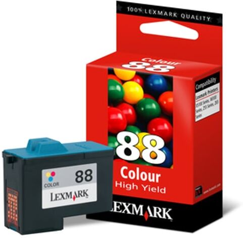 Lexmark 88 tinteiro cores