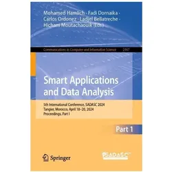 Smart Applications and Data Analysis, Fachbücher von Carlos Ordonez, Ladjel Bellatreche, Mohamed Hamlich, Fadi Dornaika, Hicham Moutachaouik