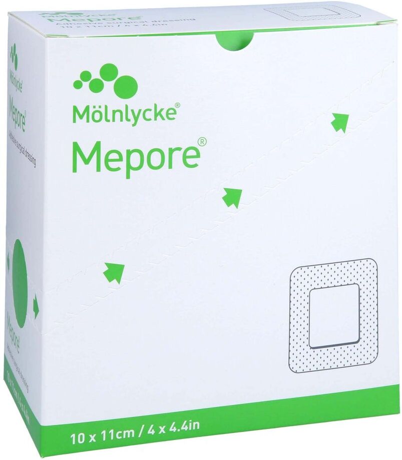Mepore Wundverband Steril 10x11 Cm 40stk
